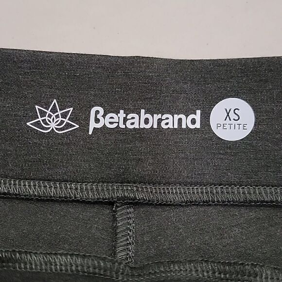 Betabrand Journey Olive Green Slimming Skinny Leg Pants - XS Petite - Picture 4 of 16